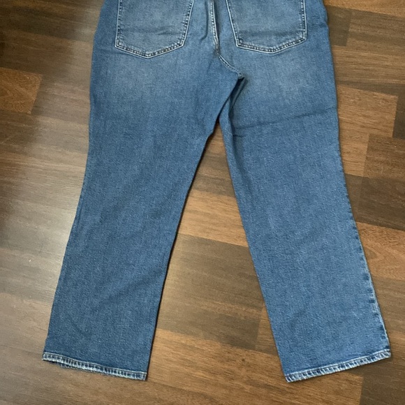 Madewell Slim Demi Boot Cotton Blend Jeans Size 30 - Picture 9 of 14